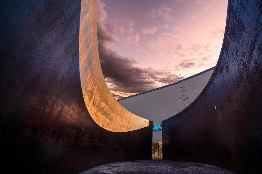 building, dusk, urban, sculpture, architecture, building, building, urban, architecture, architecture, architecture, architecture, architecture